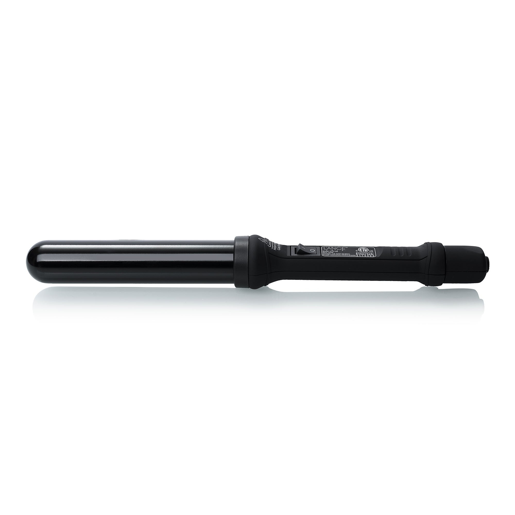 Ondulé Black 1.25 Inch (32mm) Ceramic Knob - Perfect for Cabinets, Drawers, and Furniture Hardware