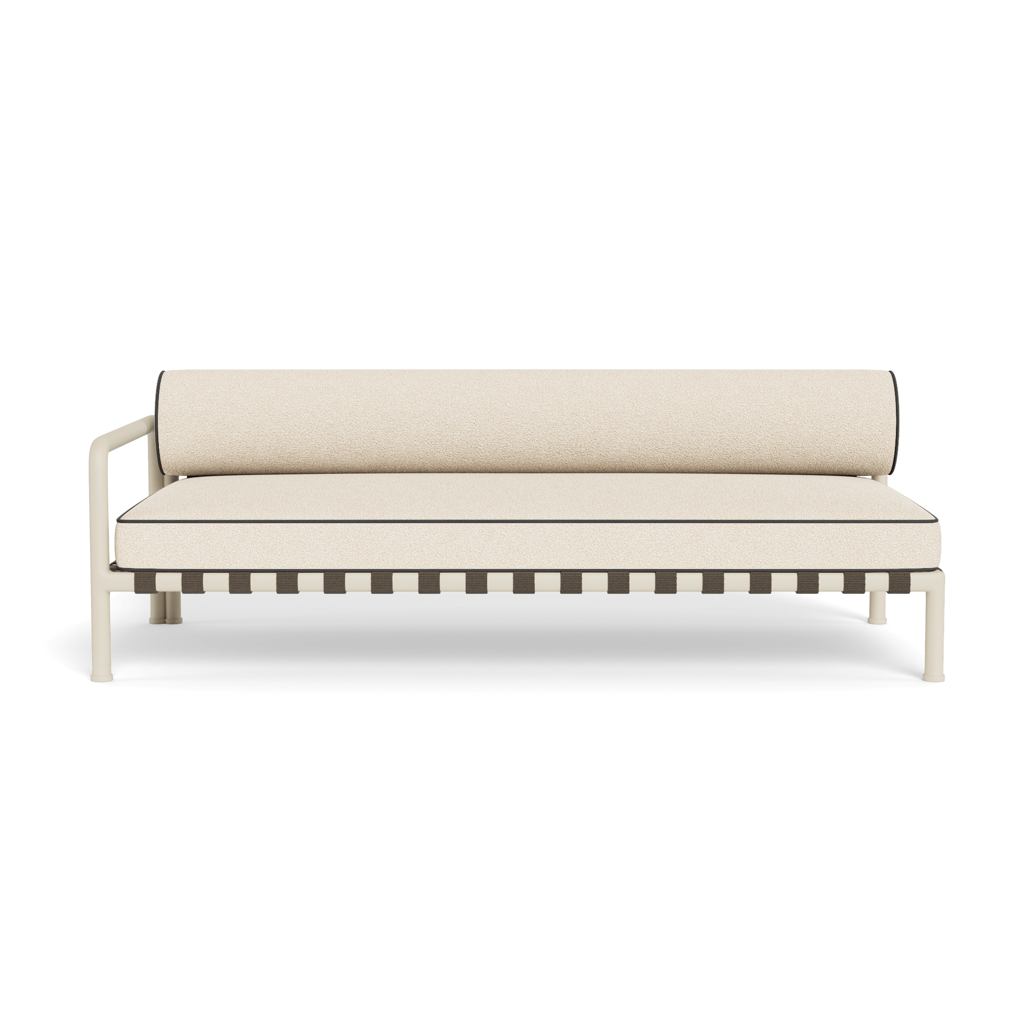 Parker 2-Seater Sofa with Single Left Armrest - Perfect for Small Living Rooms, Apartments & Cozy Spaces