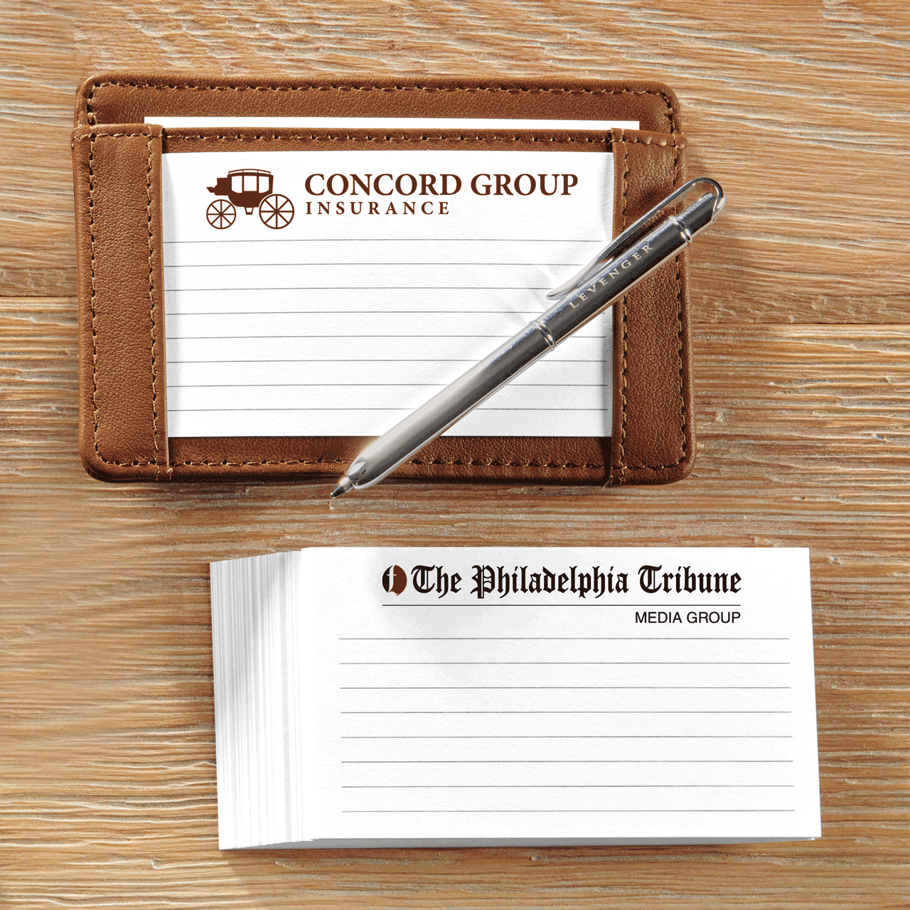 500 Premium Horizontal Ruled Corporate Wallet Cards - Bulk Business Card Holders for Professionals, Office & Networking Events