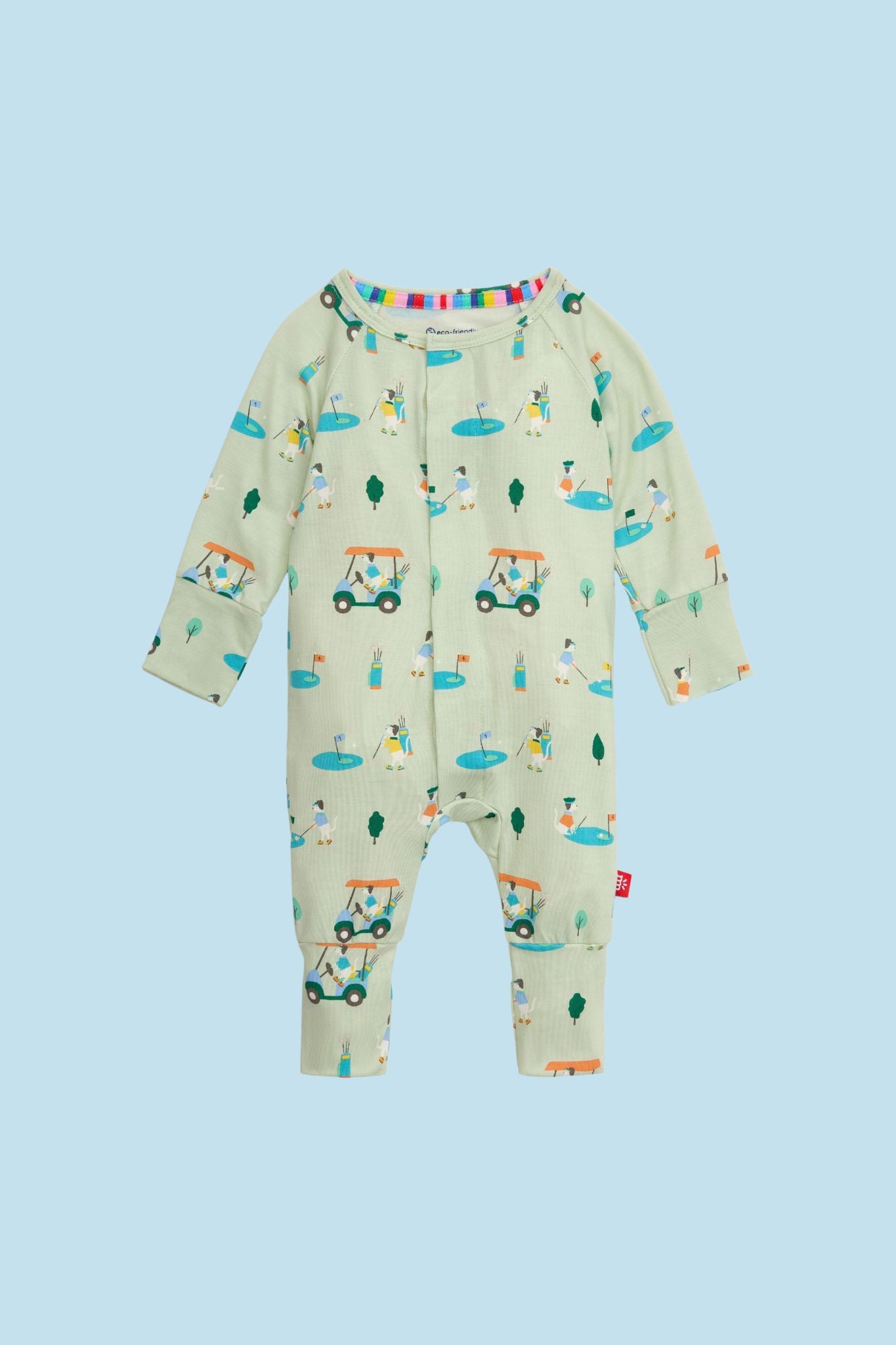 Fairway Fetch Modal Coverall - Soft & Breathable Baby Romper for Boys & Girls | Perfect for Playtime, Daycare & Outdoor Adventures
