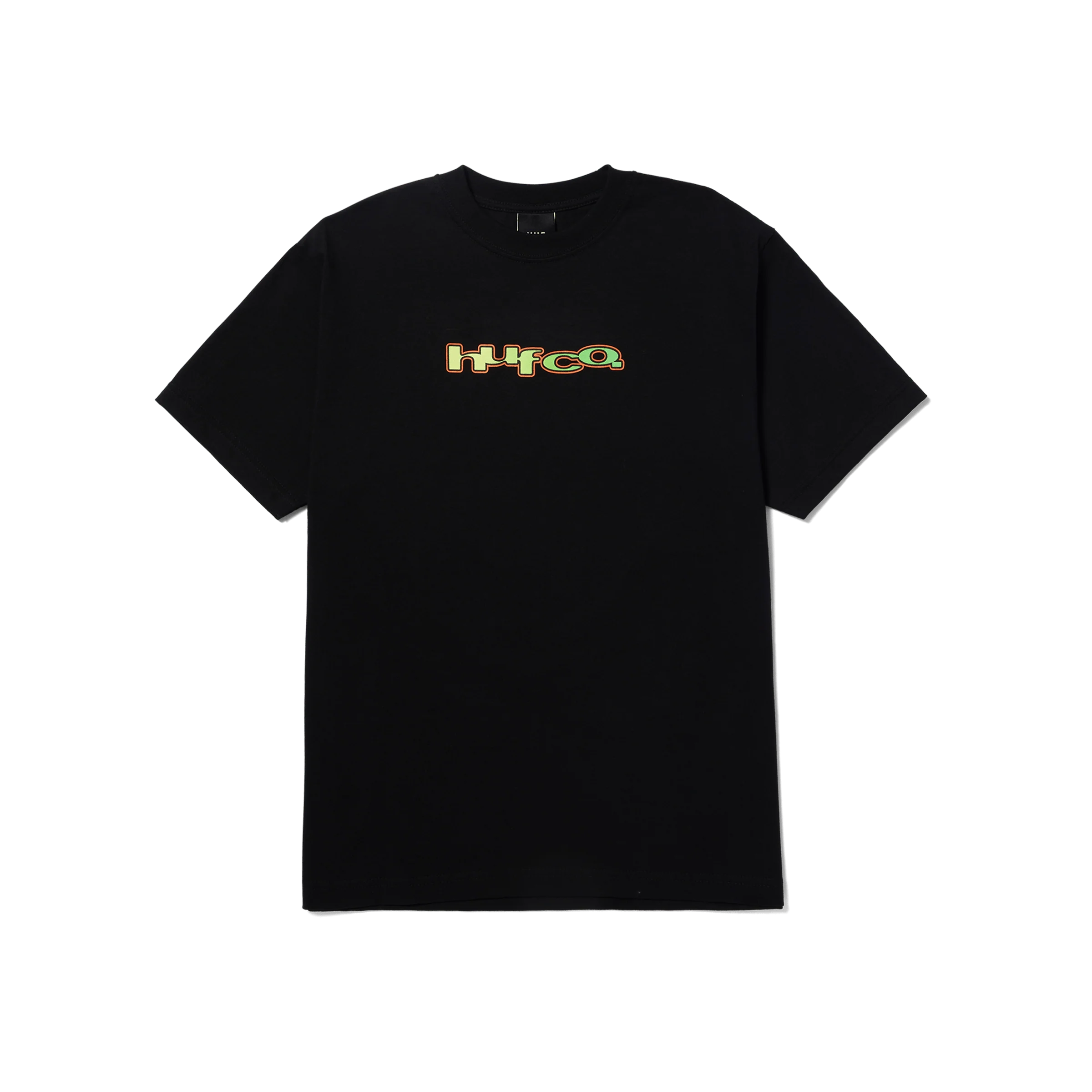 HUF Club House T-Shirt for Men - Soft Cotton Crewneck Tee (Black) | Casual Streetwear & Skate Style for Everyday Wear