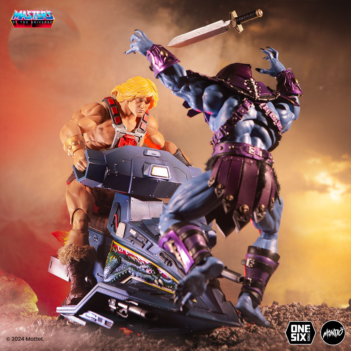 Masters of the Universe Sky Sled 1/6 Scale Collectible Vehicle - Limited Timed Edition - Perfect for Display & Action Figure Play