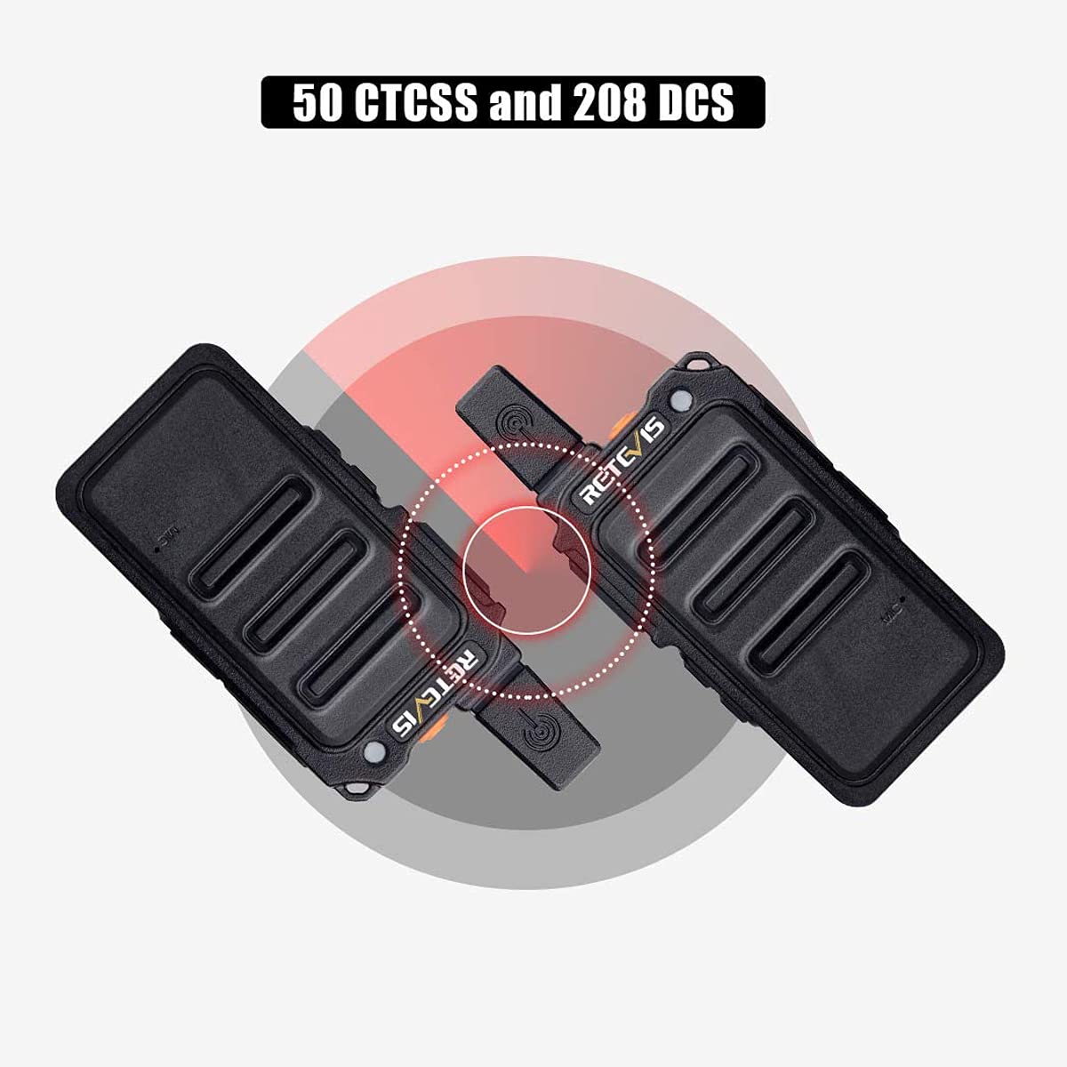 Retevis RT19 20 Pack Walkie-Talkies - Portable FRS Two Way Radios with USB Rechargeable Battery & Metal Clip - Compact Mini Design for Adults - Ideal for School, Church, Healthcare & Outdoor Activities