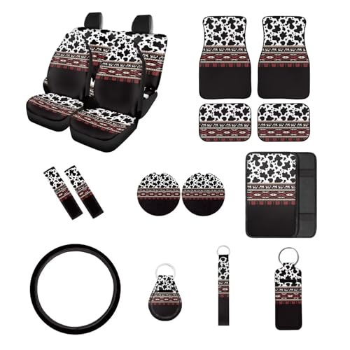 Aztec Southwest Cow - Black