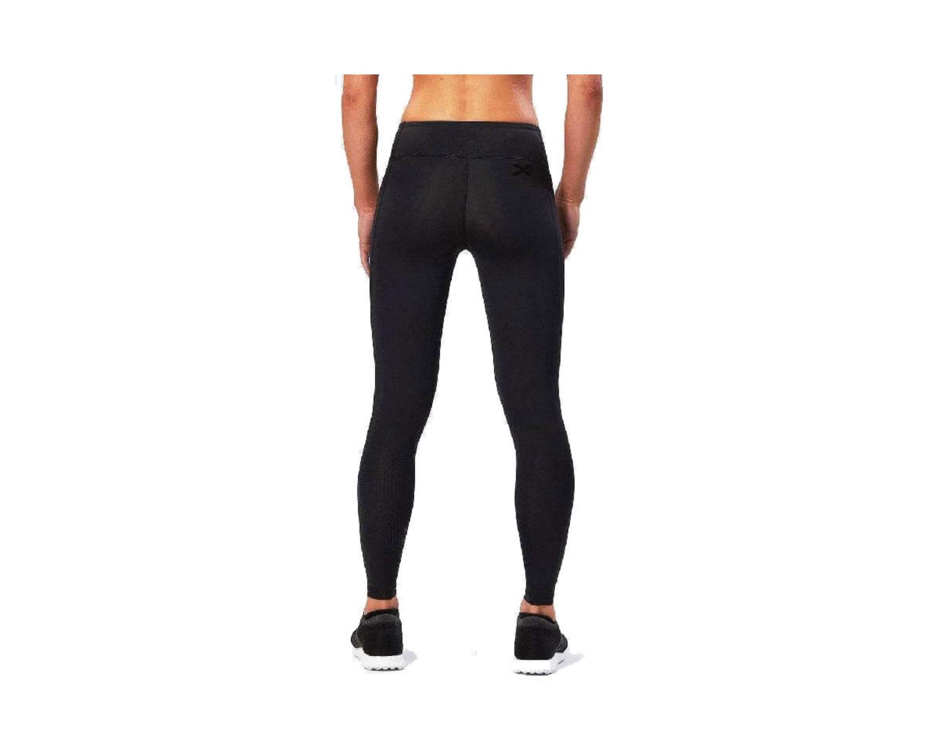 2XU Women's Run Mid Rise Compression Tights - High Performance Running & Workout Leggings for Training, Yoga & Gym