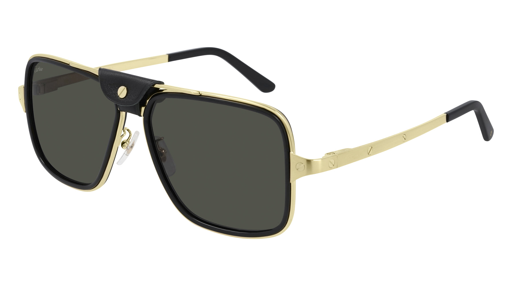 Cartier Asian Fit Sunglasses CT0263SA - Luxury Designer Shades for Asian Face Shape | Perfect for Driving, Travel & Fashion