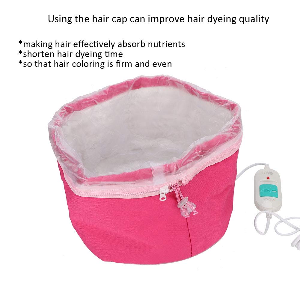 Electric Hair Styling Cap with Steam - DIY Home Hair Care Heating Tool for Deep Conditioning & Styling | Perfect for Salon-Quality Treatments at Home, Travel & Professional Use
