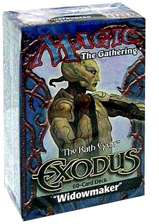 MTG Exodus Edition Widowmaker Theme Deck - Magic: The Gathering Trading Card Game Deck for Collectors & Players | Perfect for Tournaments, Casual Play & Strategy Games