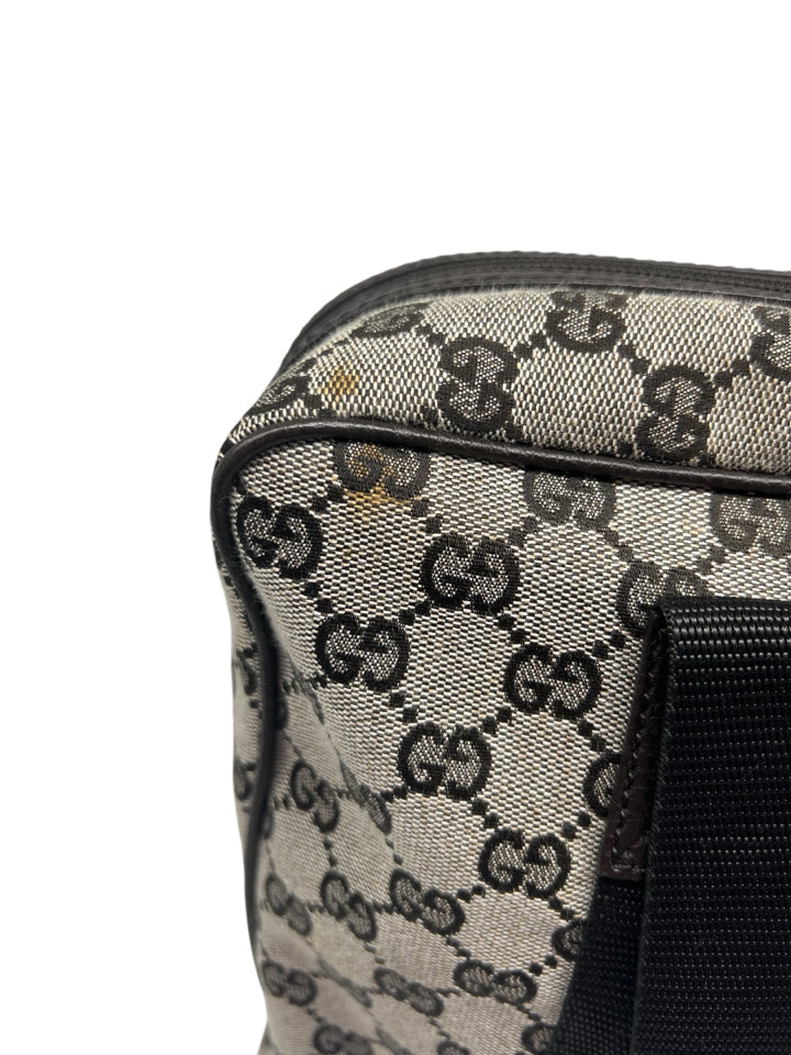 Authentic Gucci GG Canvas Laptop Bag for Women & Men - Luxury Designer Briefcase for Work, Travel & Business Meetings