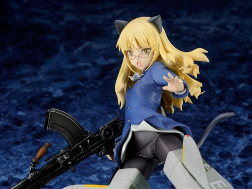 Strike Witches Perrine Clostermann 1/8 Scale PVC Anime Figure - Collectible Character Model for Display, Gift, and Anime Fans