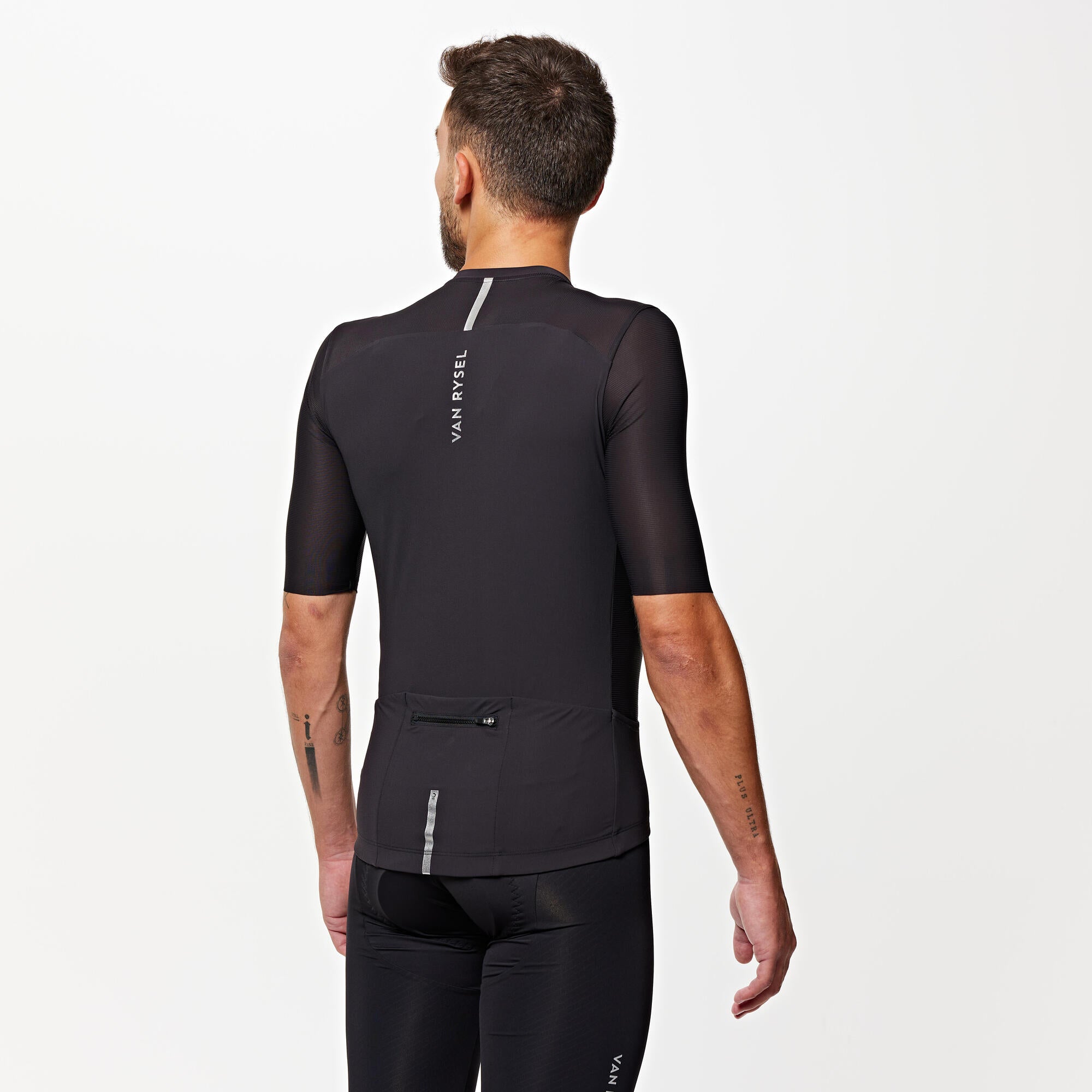 Van Rysel Unisex RCR 2 Short Sleeve Cycling Jersey - Breathable & Quick-Dry for Road Biking & Training - Perfect for Men & Women Cyclists