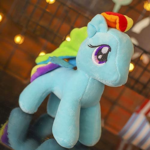 Cute Blue 12-inch Plush Stuffed Animal Toy - Soft Film Series Doll & Pillow for Kids, Gifts, Bedroom Decor, and Cuddling Comfort