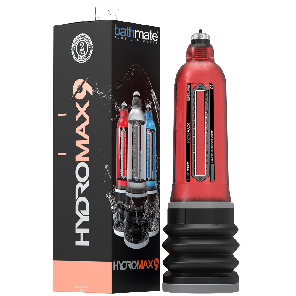 Bathmate Hydromax 9 Penis Pump for Men - Water-Based Vacuum Therapy for Enhanced Performance & Confidence - Perfect for Home Use & Intimate Moments