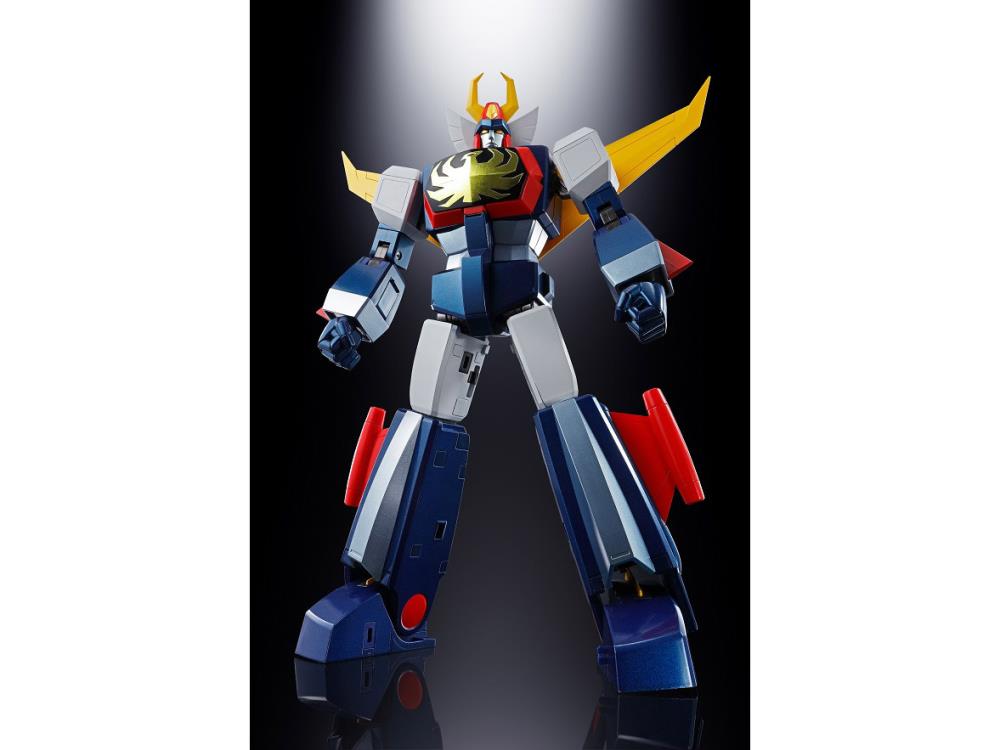Bandai Soul of Chogokin GX-66R Trider G7 Invincible Robo Action Figure - Collectible Robot Toy for Anime Fans & Display - Perfect for Home Decor, Anime Collections, and Gifting