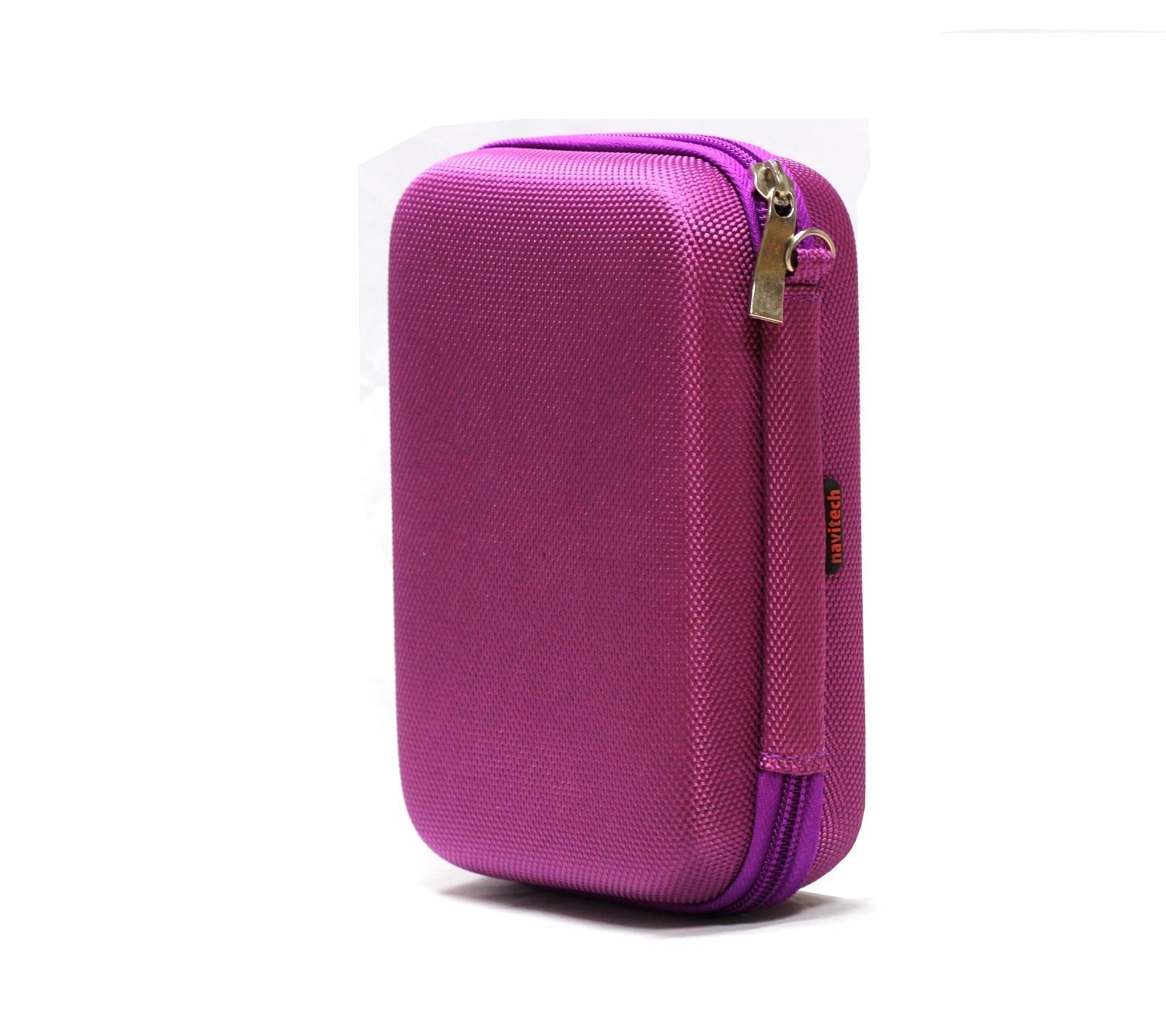 Navitech Purple Handheld Pocket Printer Case - Compatible with HP Sprocket Photo Printer | Portable Mobile Carrying Bag for Travel, School & Home Use