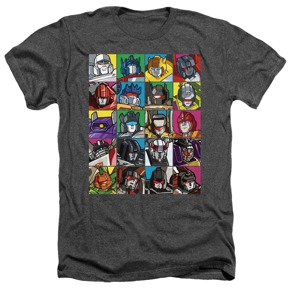 Transformers Unisex Heather T-Shirt for Men & Women - Soft Cotton Tee for Casual Wear, Cosplay & Fan Events