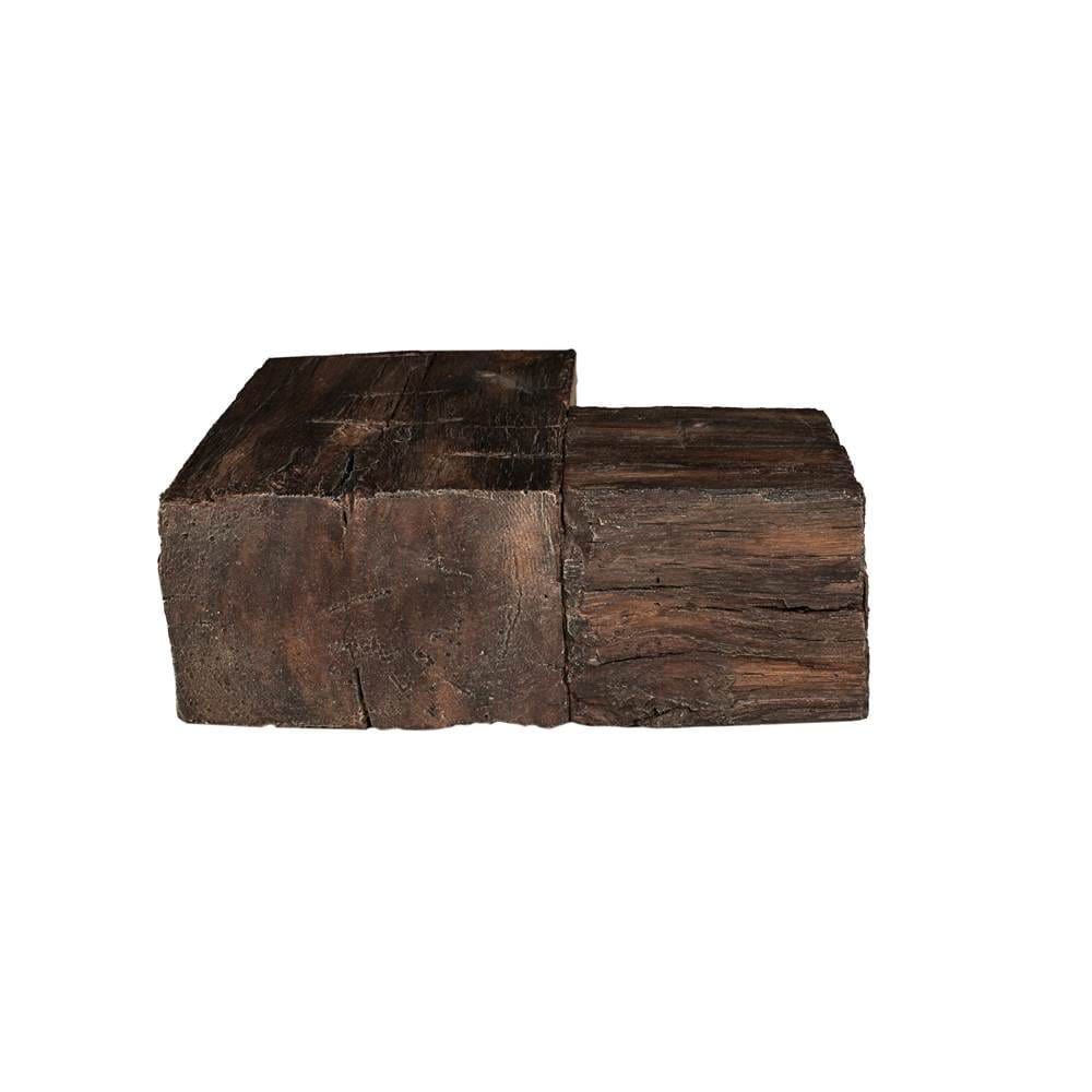 Lexington Hearth Mantel Corners - Decorative Fireplace Mantel Brackets for Home Décor - Perfect for Rustic, Farmhouse & Traditional Fireplace Surrounds