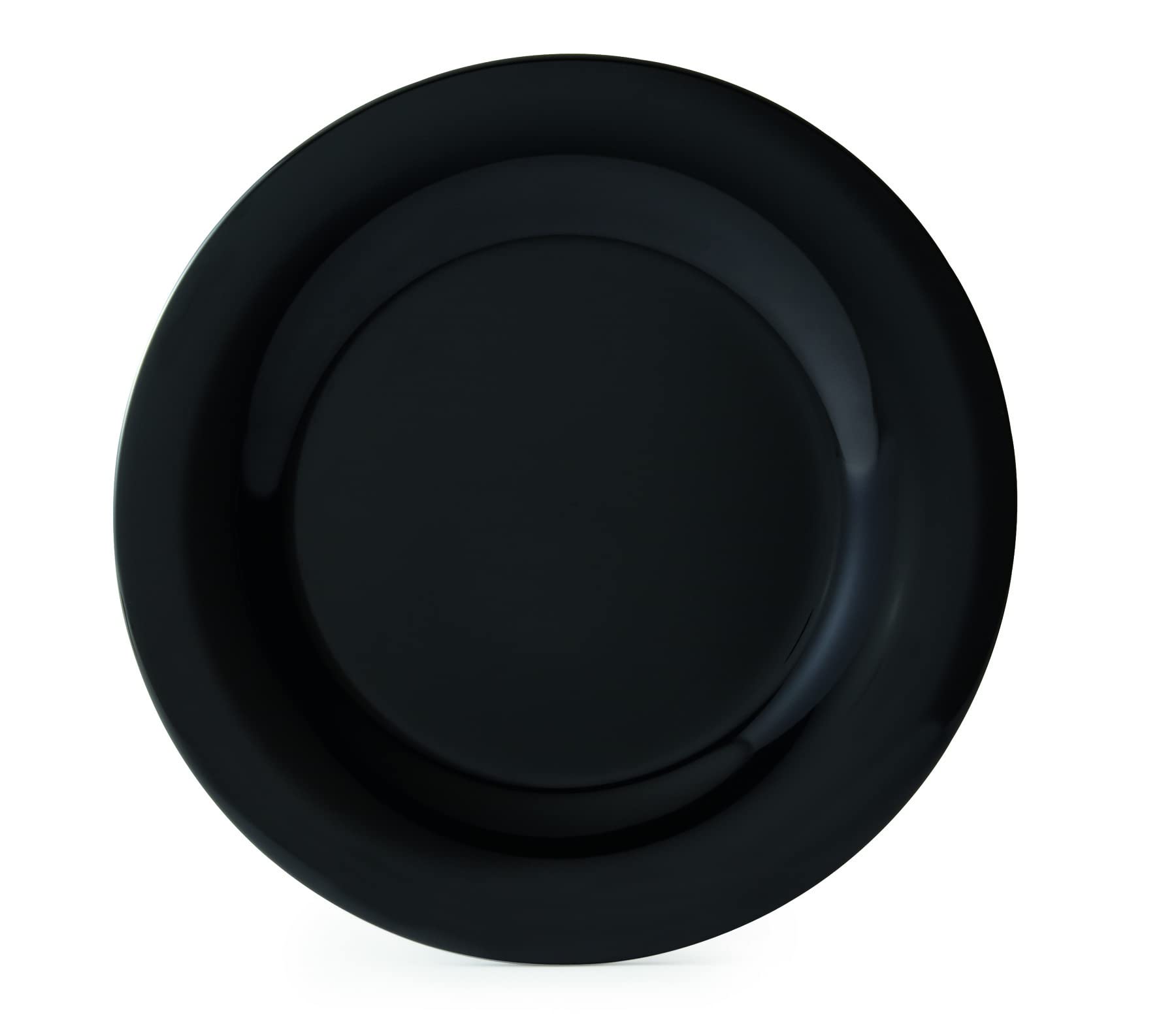 G.E.T. 9-Inch Heavy Duty Wide Rim Melamine Dessert Plates - Set of 4, Shatterproof & Durable - Perfect for Parties, Picnics, Outdoor Dining & Restaurant Use