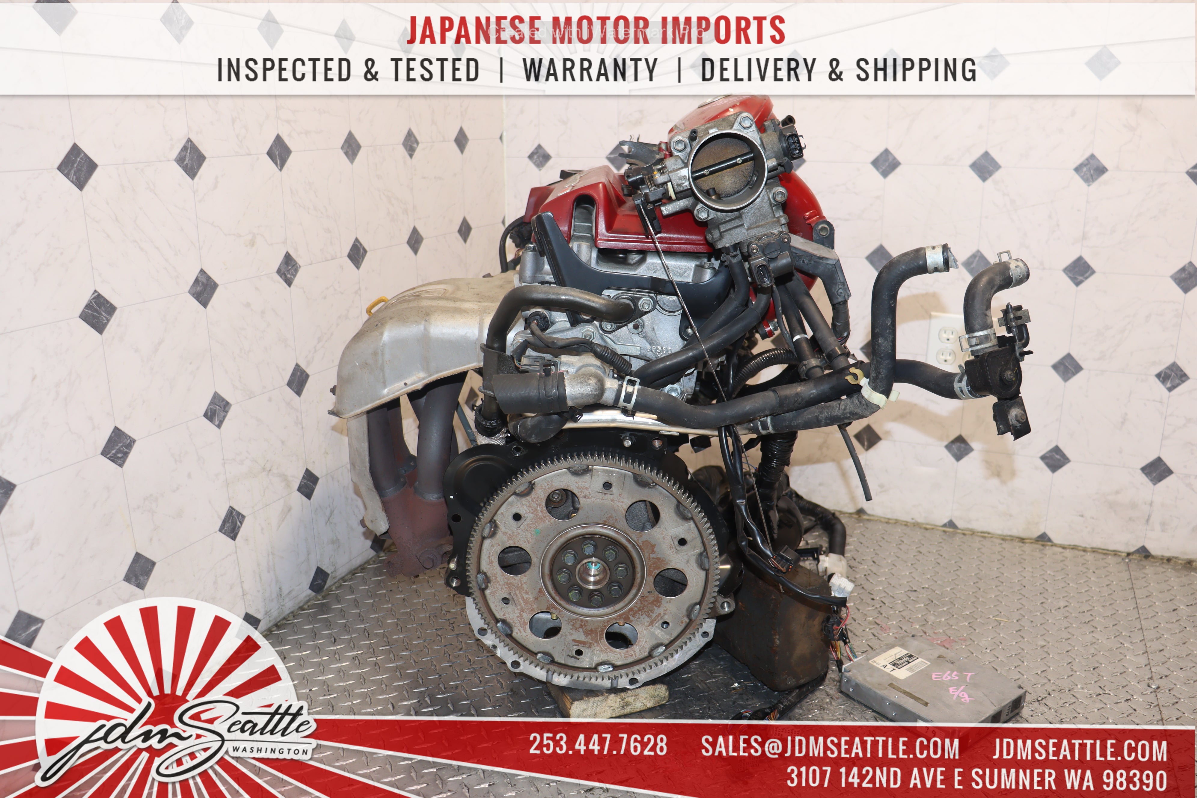 Toyota Celica SS III ST202 BEAMS 2.0L VVTI Red Top Engine - JDM 3SGE Motor for Performance Upgrades & Racing | Perfect for Engine Swap, Restoration Projects & Car Enthusiasts