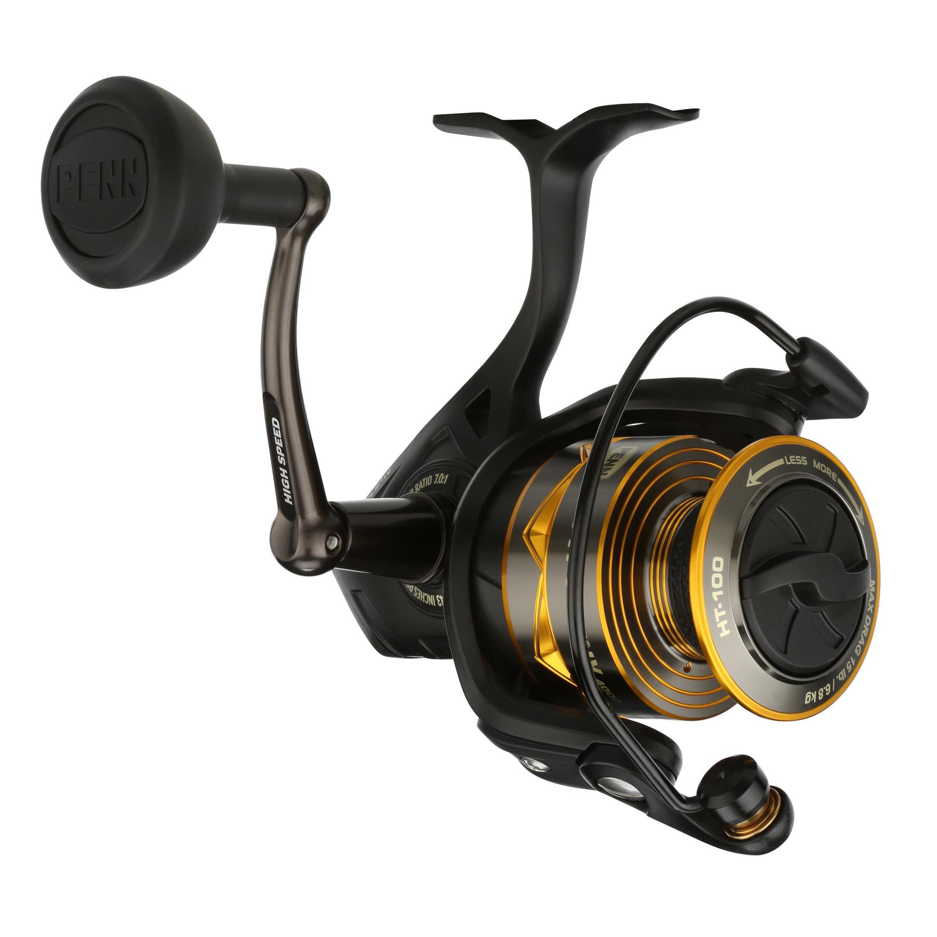 Battle IV Spinning Reel - High Performance Fishing Reel for Saltwater & Freshwater | Perfect for Bass, Trout & Offshore Fishing