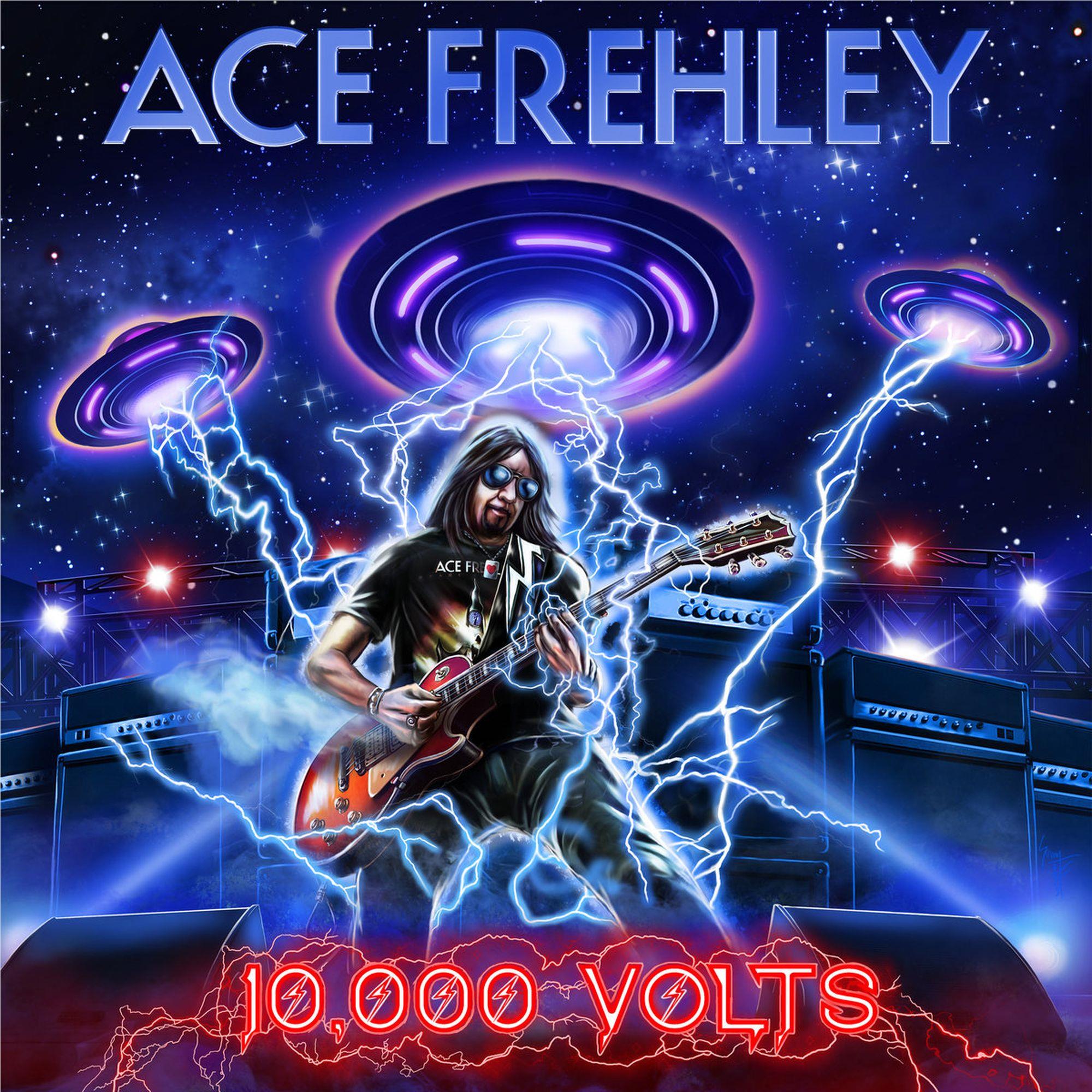 Ace Frehley 10000 Volts CD - Rock Music Album by Former KISS Guitarist - Perfect for Collectors & Classic Rock Fans