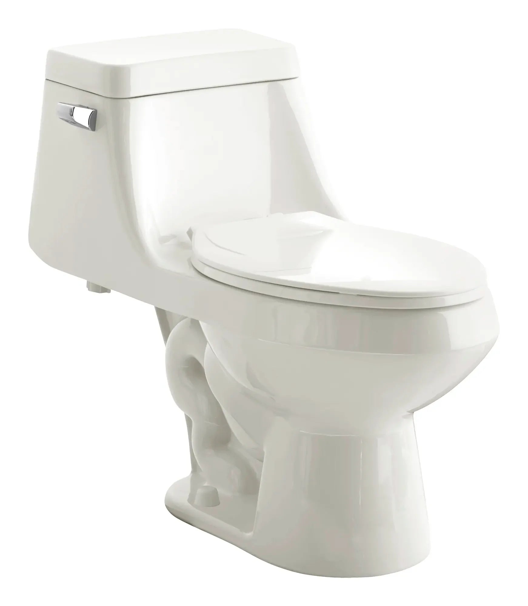 Fairfield Elongated One-Piece Toilet with Soft-Close Seat - Comfort Height, Water-Saving Design for Modern Bathrooms & Small Spaces