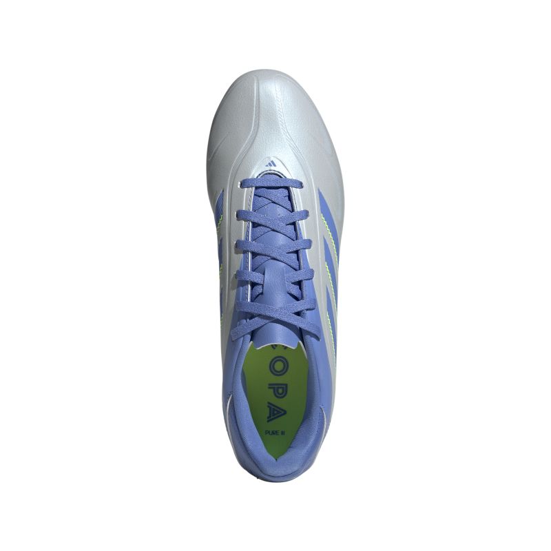 Adidas Copa Pure III Club FG Men's Soccer Cleats - Firm Ground Football Shoes for Adults - Perfect for Matches, Training & Outdoor Play
