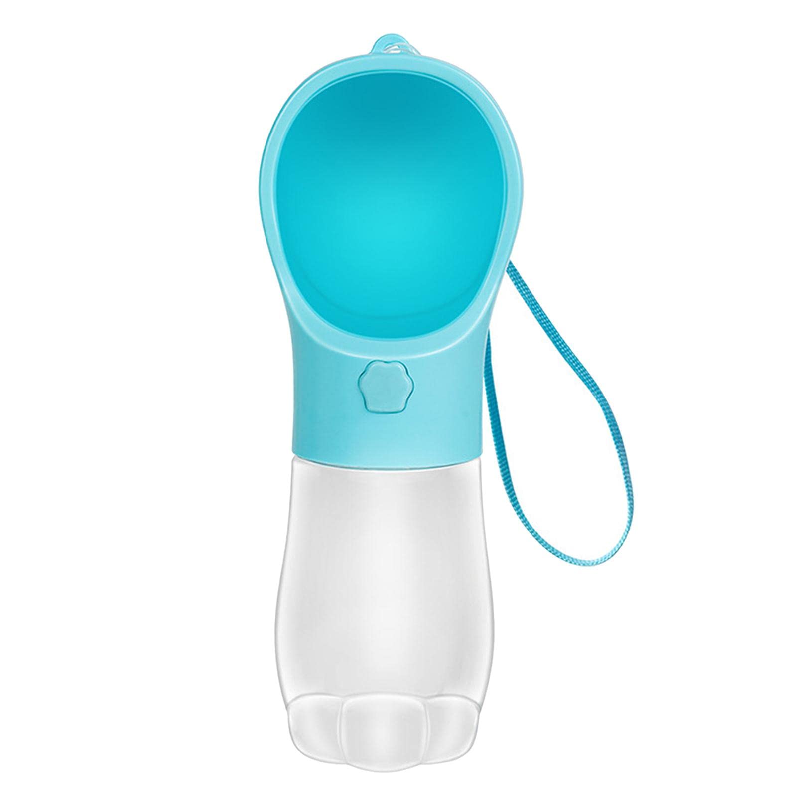 Lyla 350ml Portable Dog Water Bottle - Leak Proof Pet Water Dispenser for Small & Large Dogs - BPA Free Food Grade Plastic - Perfect for Walking, Hiking & Outdoor Adventures