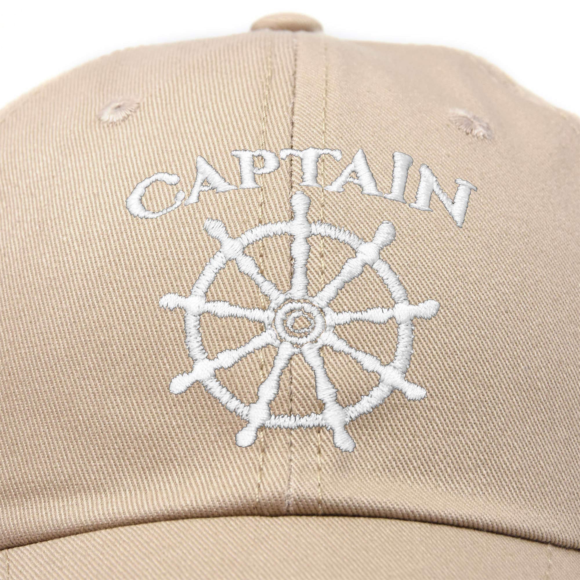 DALIX Captain Hat - Sailor Baseball Cap for Men & Women - Navy Blue Boating & Sailing Accessory - Perfect for Nautical Events, Costumes, and Outdoor Activities