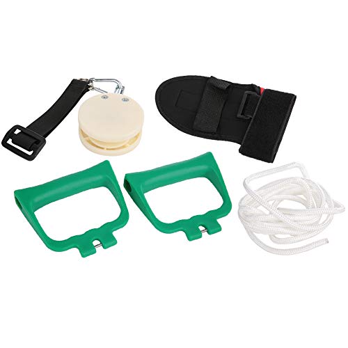 Anti-Slip Smooth Exercise Pulley Trainer - Shoulder Rehabilitation Kit for Home Gym & Physical Therapy | Improve Mobility & Strength for Shoulder Injuries, Post-Surgery Recovery & Fitness Training
