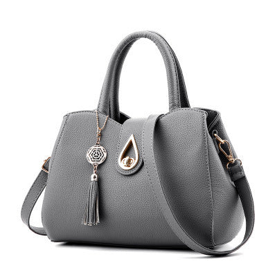 Luxury Designer Women's Handbag with Tassel - Top Handle & Shoulder Messenger Bag for Women - Elegant Fashion Accessory for Work, Travel & Evening Events