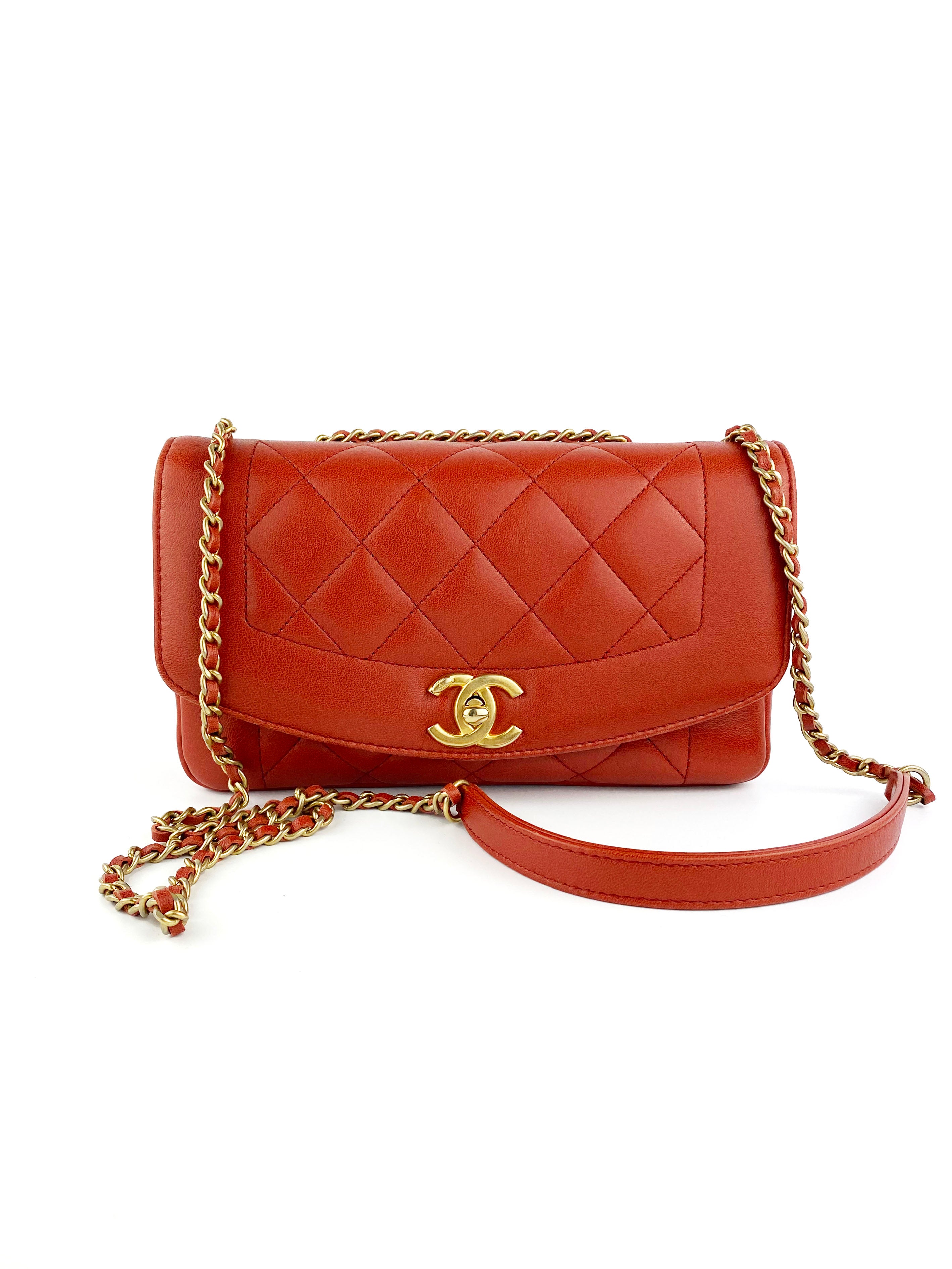 Chanel Diana Flap Bag - Luxury Quilted Leather Shoulder Bag for Women | Perfect for Date Night, Parties & Special Occasions
