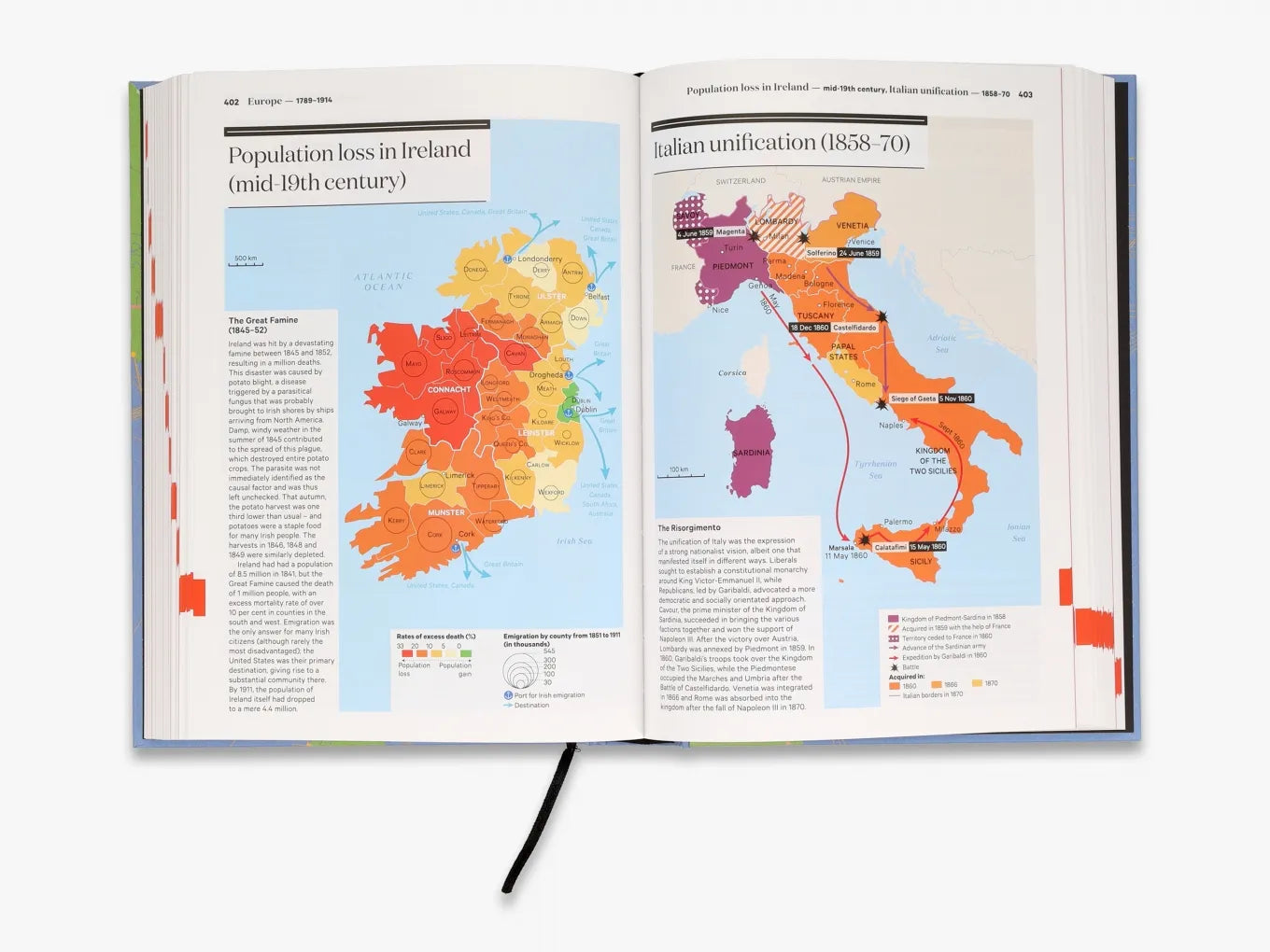 A History of the World in 500 Maps - Illustrated World History Book with Detailed Historical Maps | Perfect for History Buffs, Students & Educators | Great for Research, Classroom Learning & Home Decor