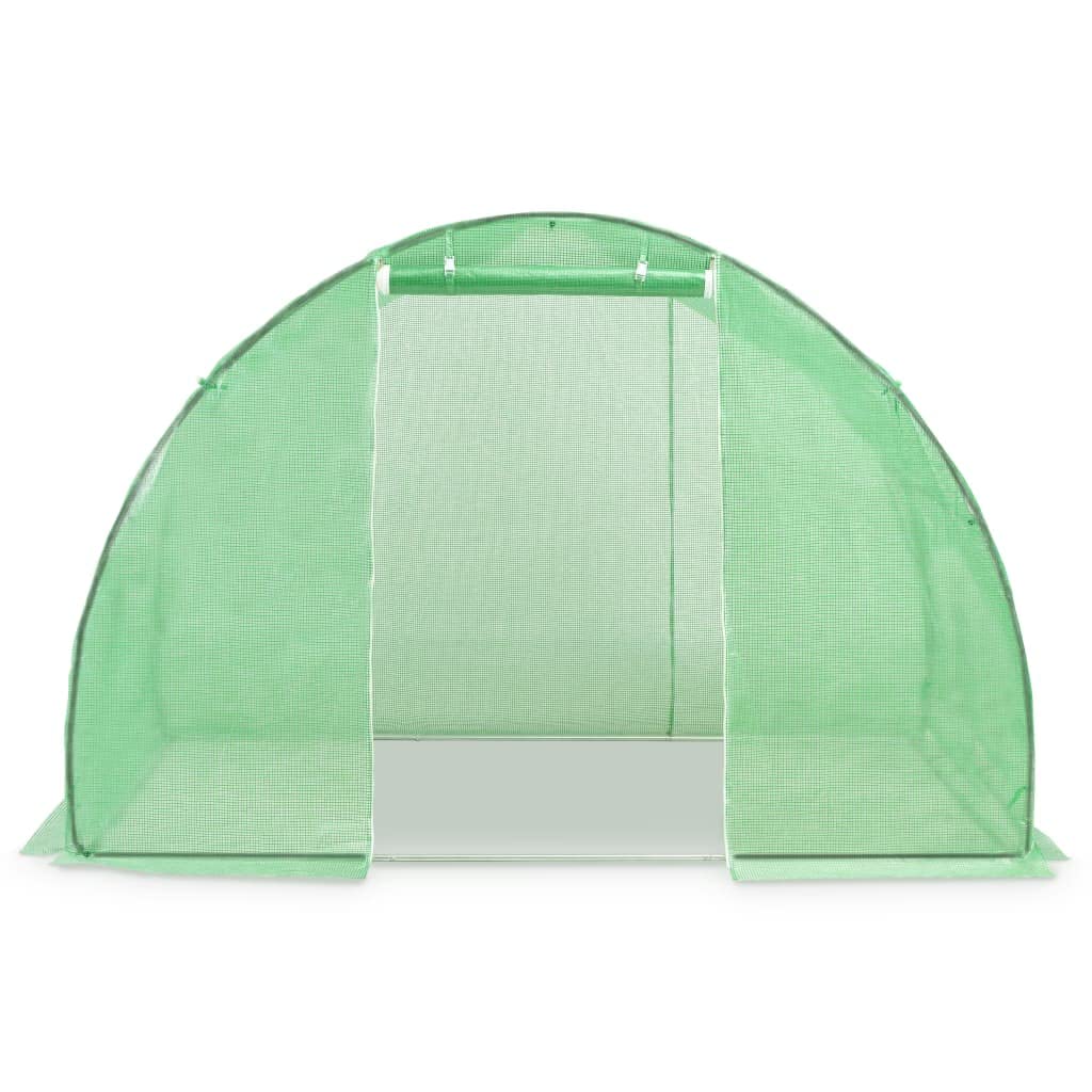 Walk-in Greenhouse Outdoor Gardening Tent with Zippered Door - 48.4 ft² Plant Growing Shelter for Seedlings, Flowers, Herbs & Vegetables (118.1