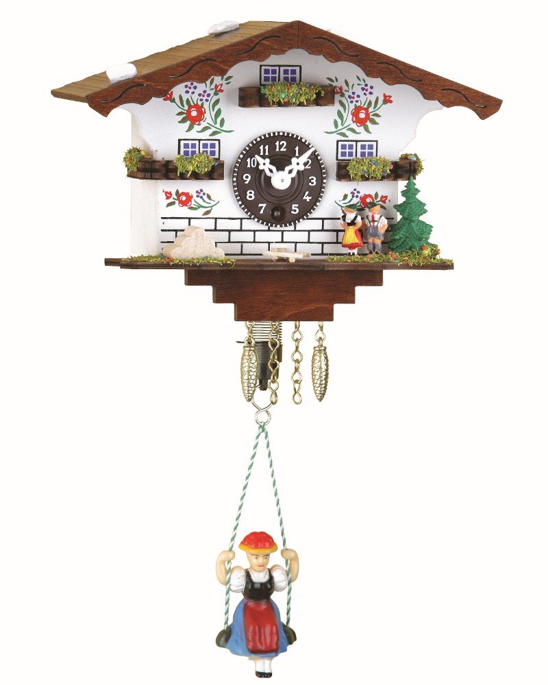 Authentic Trenkle Black Forest Cuckoo Clock - Handcrafted Swiss Chalet Style Wall Clock for Home & Office Decor | Perfect for Living Room, Bedroom, and Cabin