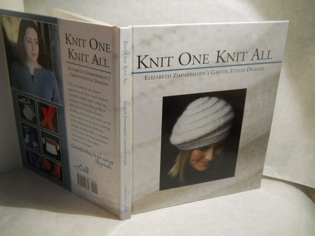 Knit One Knit All by Elizabeth Zimmermann - Knitting Book for Beginners & Advanced Knitters (2011) | Perfect for Home Projects, Gifts & Relaxation