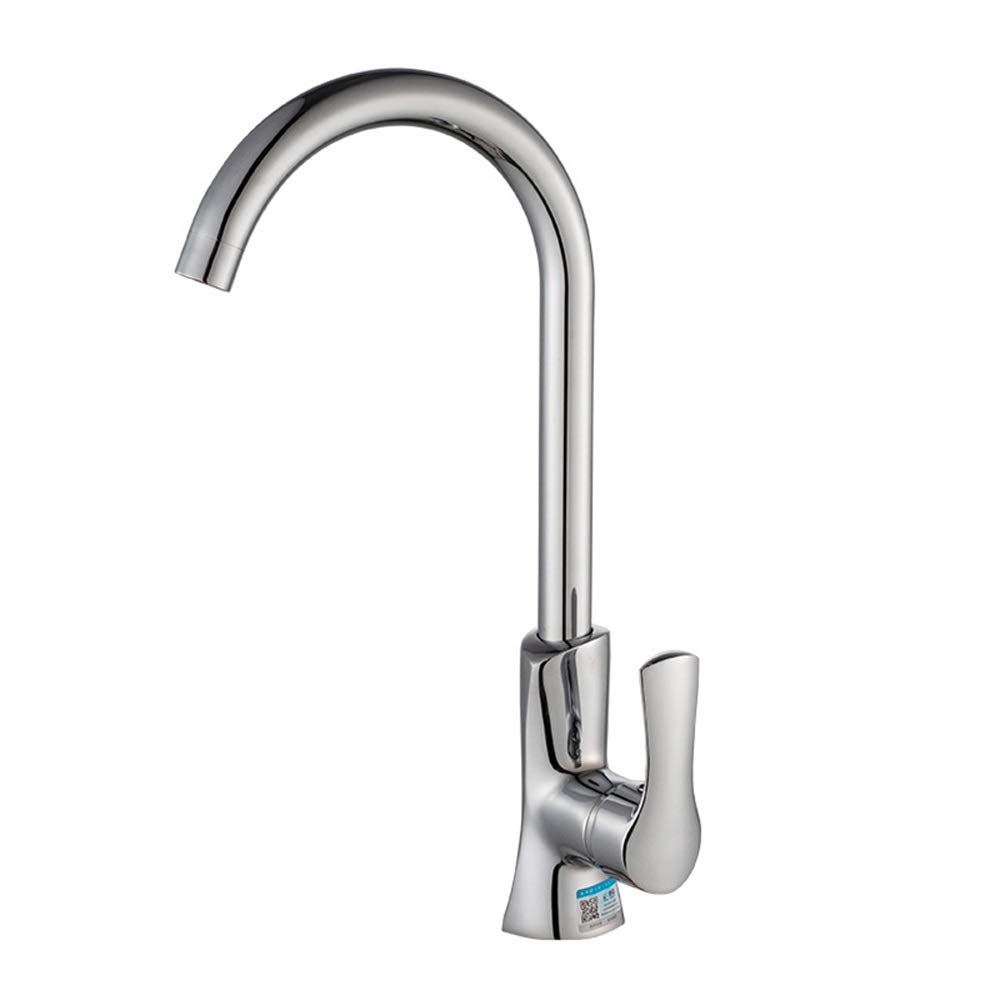 360° Rotating Bathroom Faucet Trim Kit - Hot & Cold Water Sink Faucet for Kitchen, Bathroom, Balcony | Durable Brass Construction for Home & Commercial Use