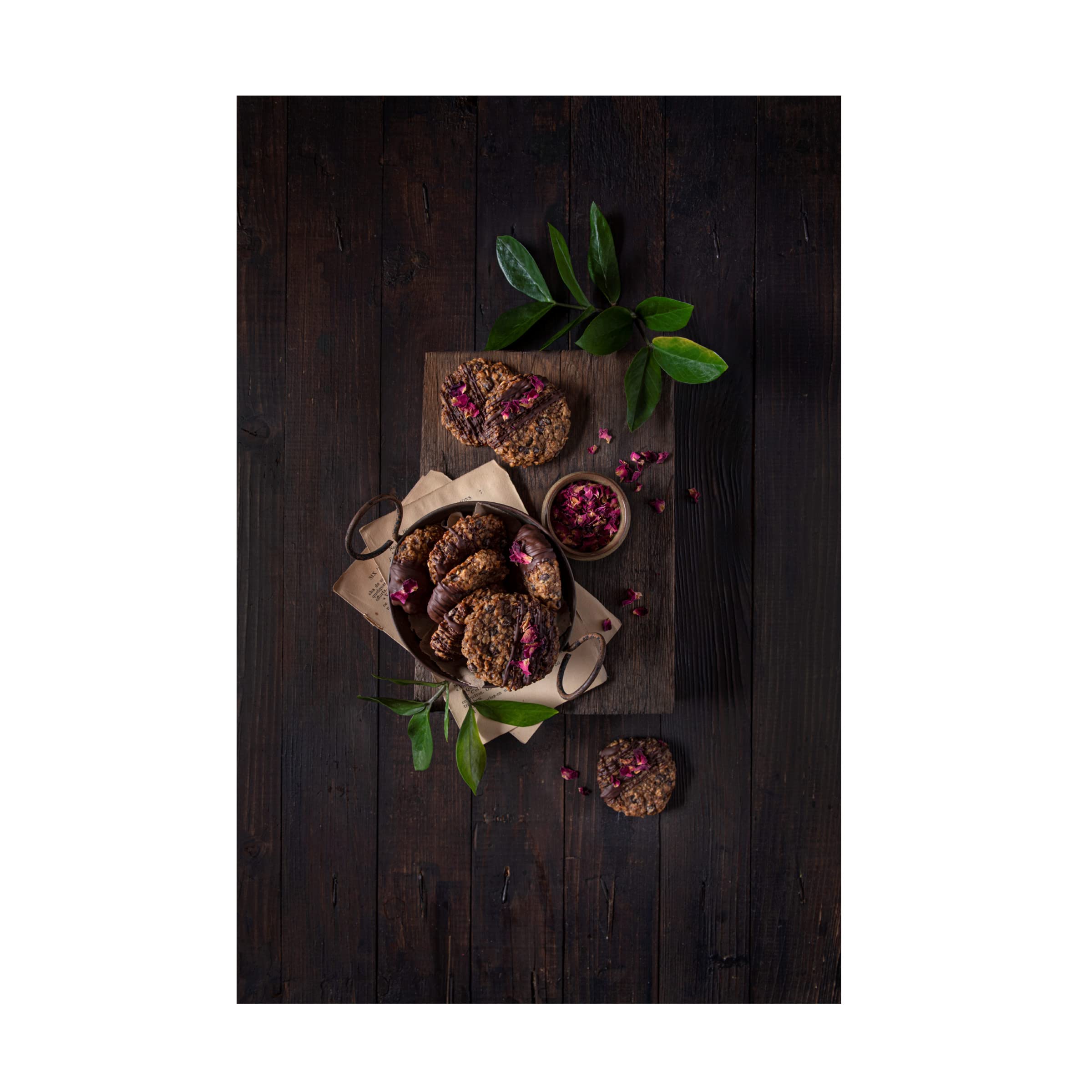 Trademark Fine Art '4 Ingredient Breakfast Cookies' Canvas Wall Art by Diana Popescu - Perfect for Kitchen Decor & Breakfast Nook Inspiration