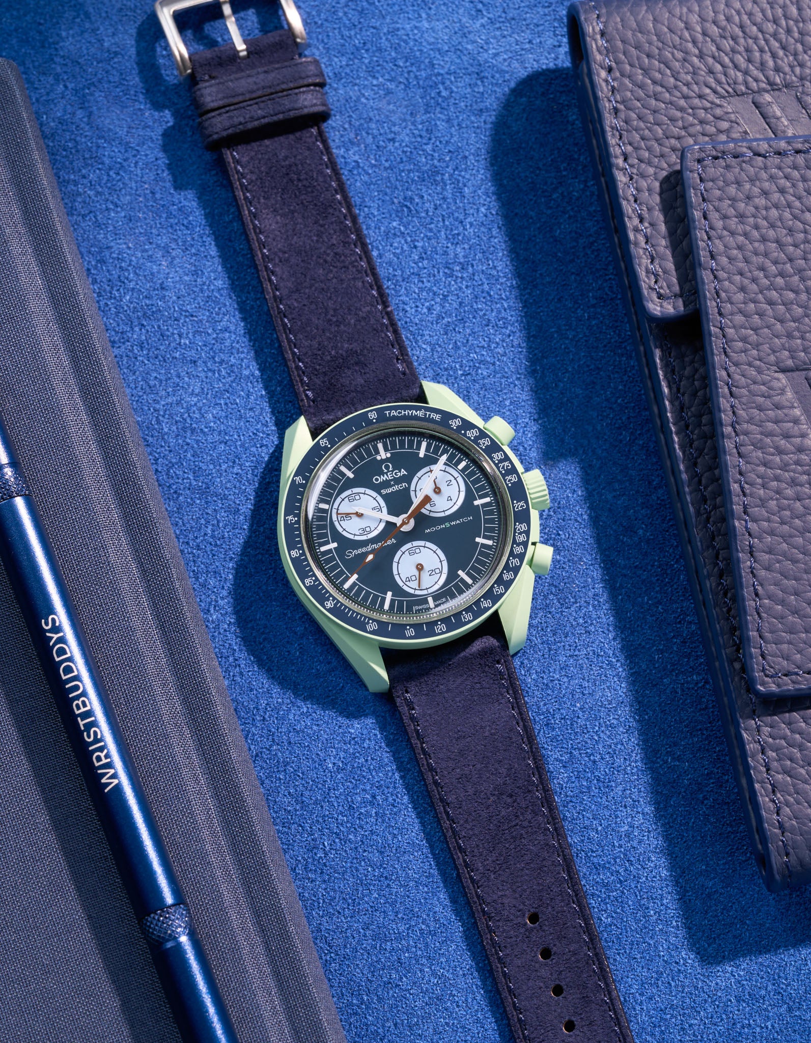 Premium Leather Watch Straps for Omega X Swatch Mission on Earth - Durable Replacement Bands for Everyday Wear & Special Occasions
