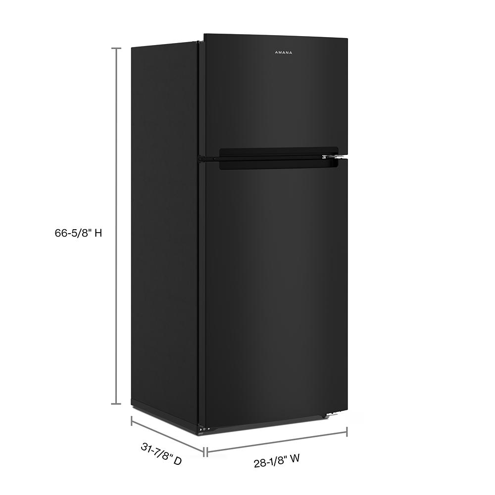 Amana ARTX3028PB 16.4 Cu. Ft. Top Freezer Refrigerator - Energy Efficient, Spacious Design for Kitchens, Apartments & Small Homes