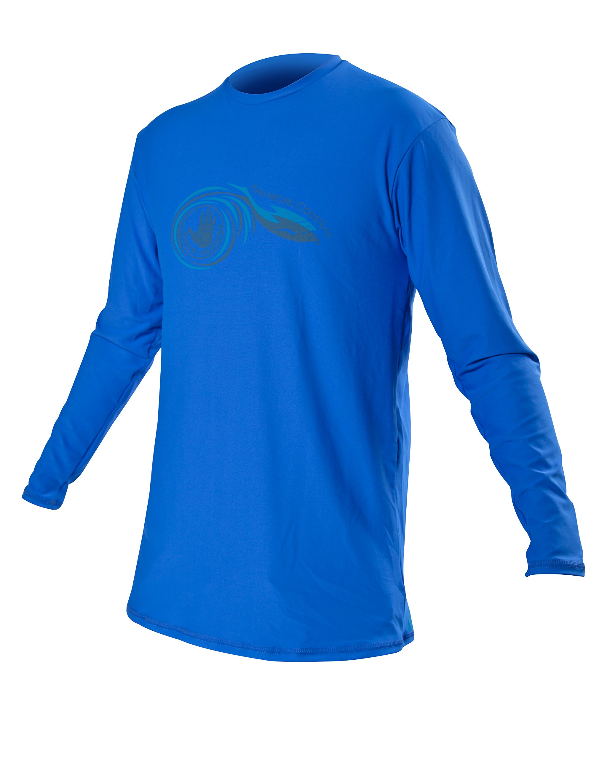 Body Glove Men's JMC Deluxe Long Arm Lycra Rash Guard Shirt - UPF 50+ Sun Protection for Surfing, Swimming & Outdoor Water Sports