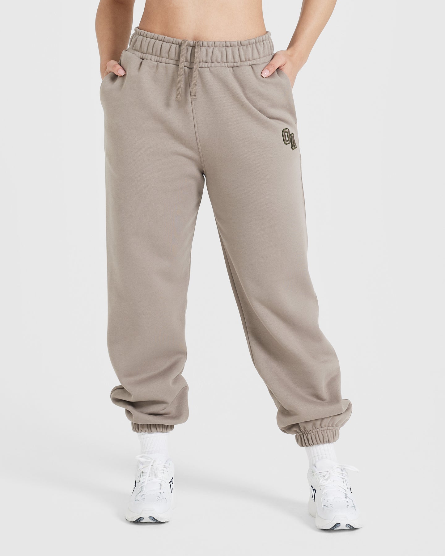 All Day Varsity Oversized Joggers | Minky Soft Fleece Sweatpants for Men & Women | Perfect for Lounge, Gym, and Casual Wear