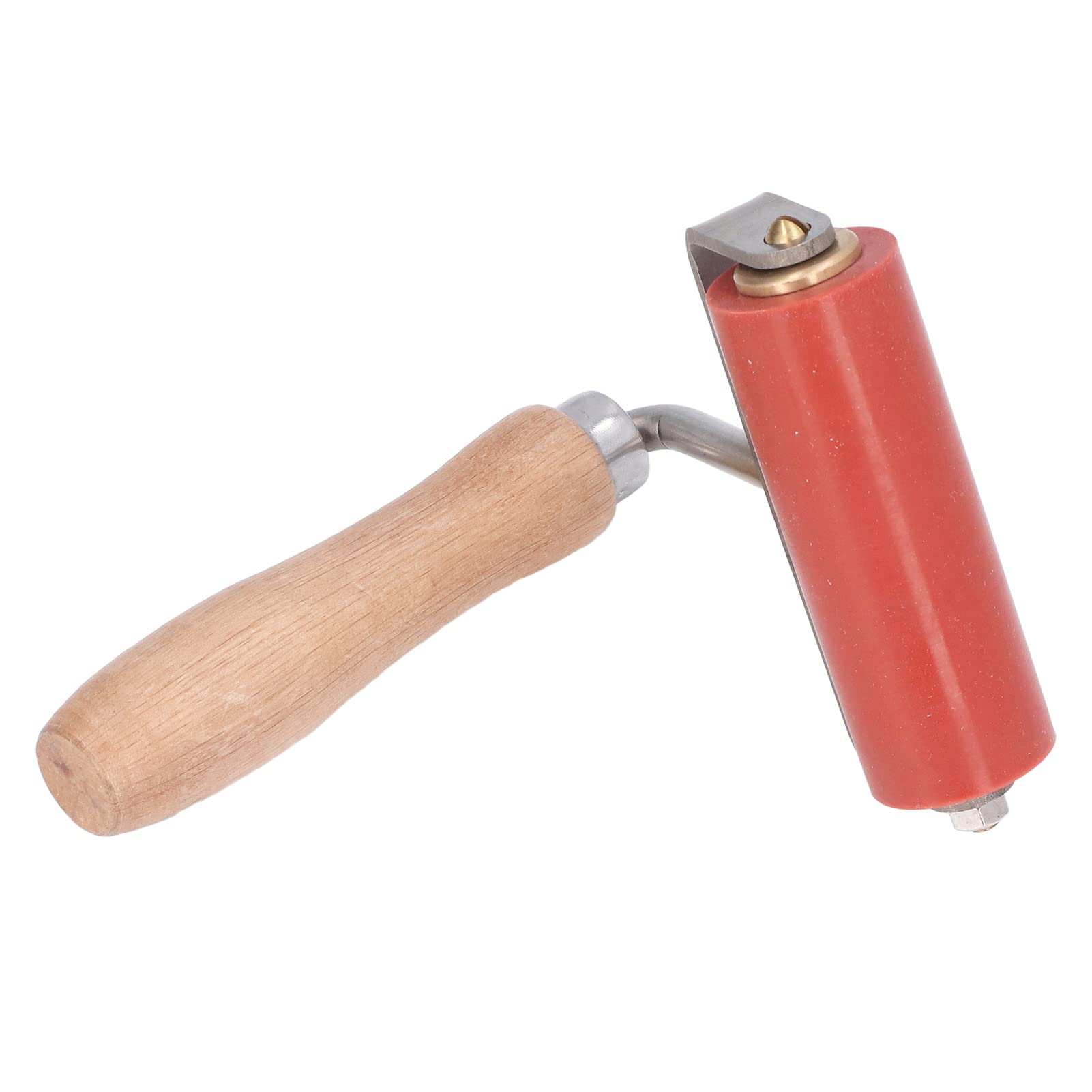 90mm 75 Degree Bend Silicone Hand Press Seam Roller - Heat Resistant up to 260℃ - Professional Roofing Roller & PVC Welding Tool for Waterproofing, Flooring & DIY Projects