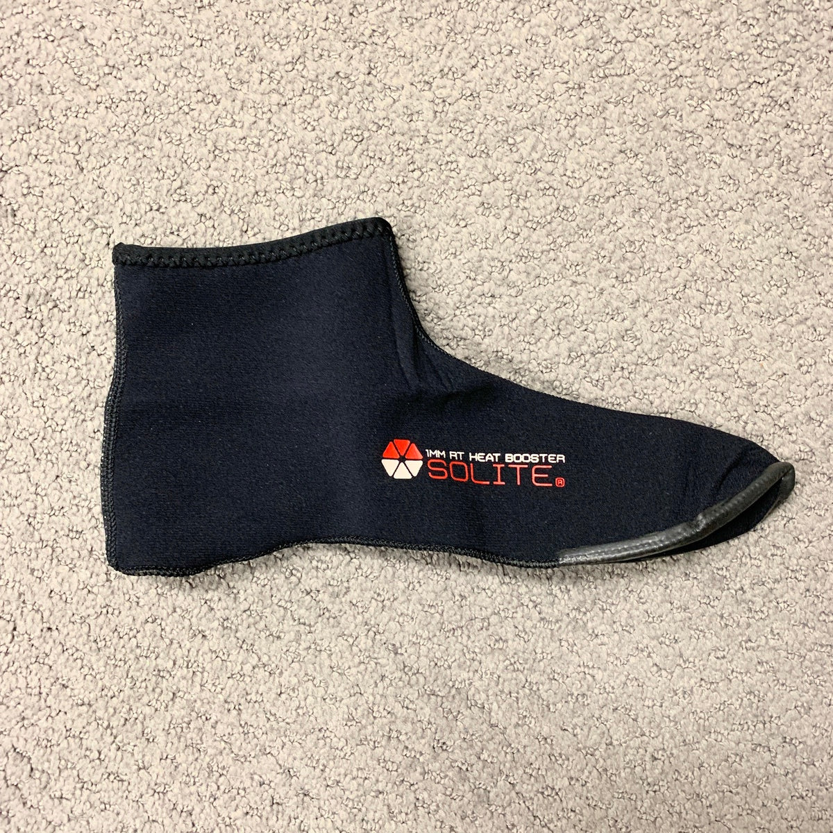 SOLITE 1mm Neoprene Heat Booster Socks - Round Toe Design for Warmth & Comfort - Perfect for Winter Sports, Hiking & Cold Weather Activities