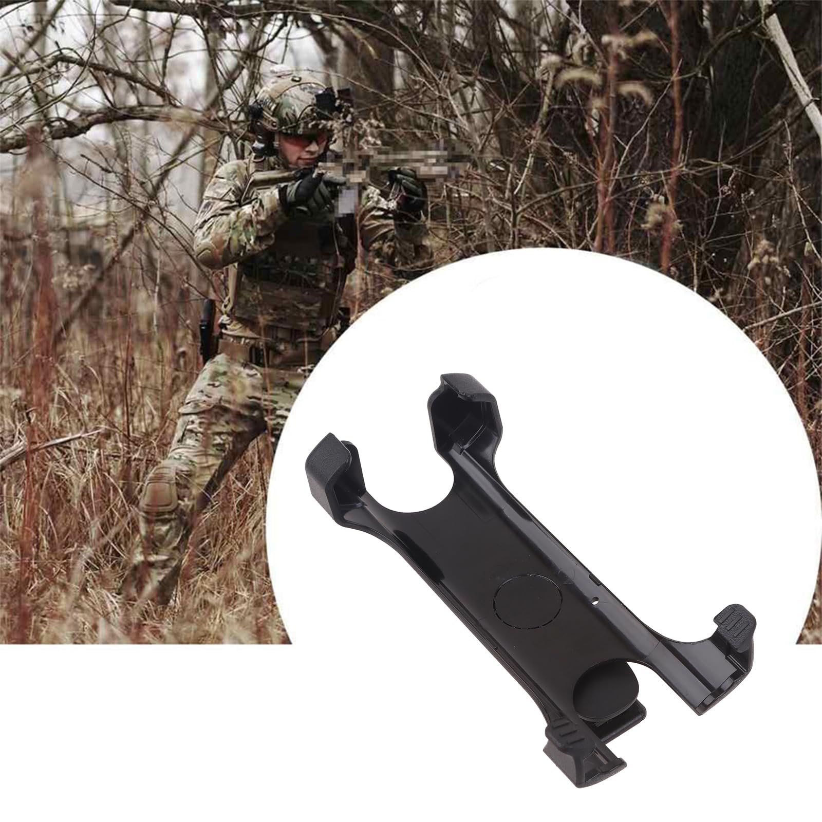 KieTeiiK Swivel Belt Clip for Motorola SL300 SL500 SL1600 SL2600 SL3500e Radios - Secure Plastic Radio Holder Attachment for Waist Belt - Ideal for Construction, Security & Outdoor Work