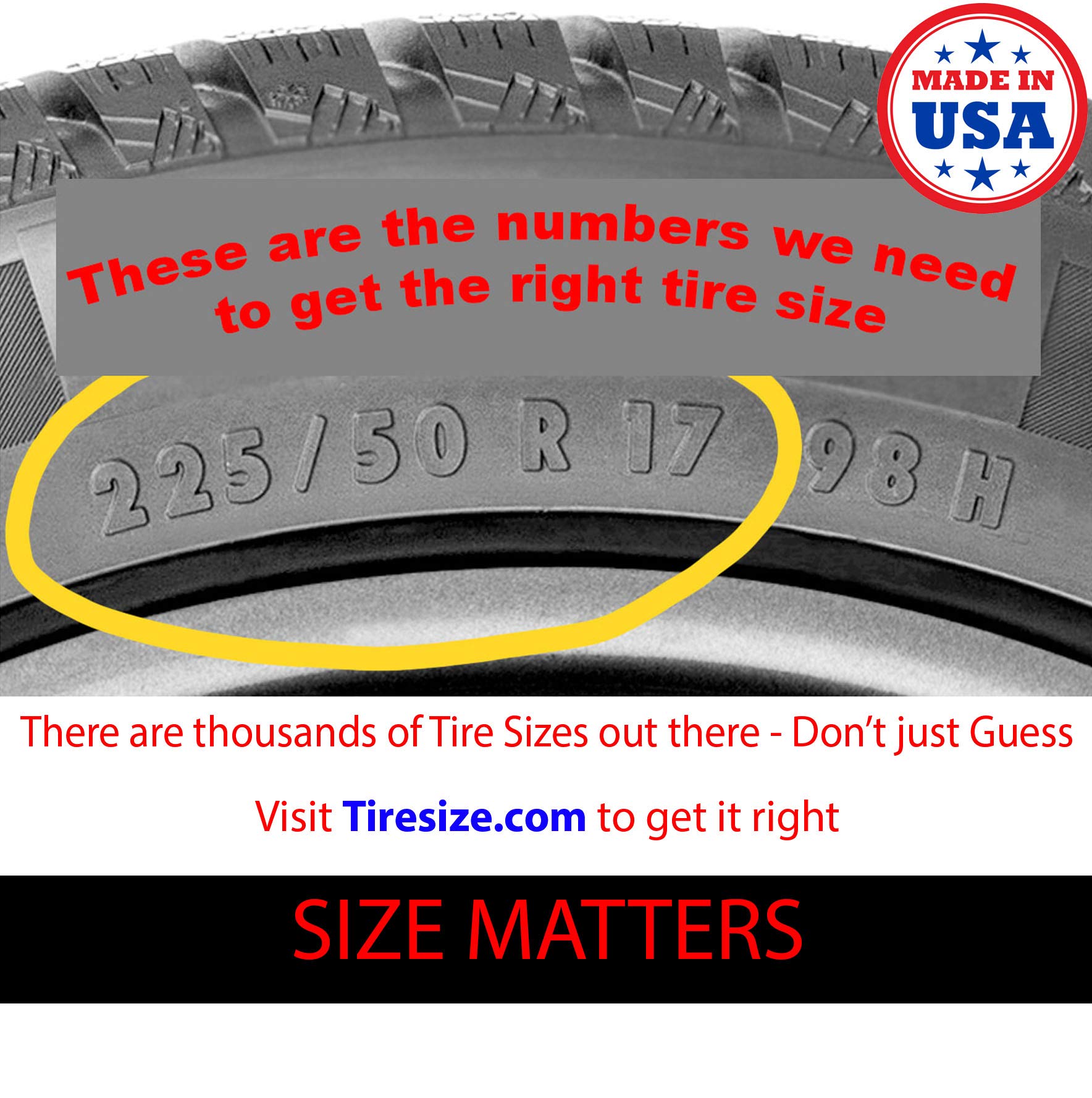 We The People American Flag Spare Tire Cover - Fits 33 Inch SUV, RV & Trailer Tires - Durable Outdoor Accessories for Camping, Road Trips & Patriotic Displays