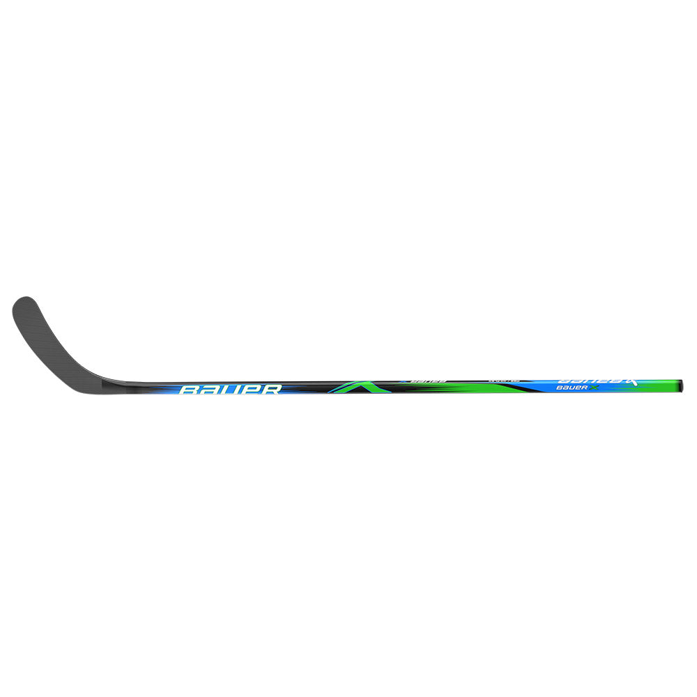 Bauer X 2023 Junior Ice Hockey Stick - Lightweight Composite Youth Hockey Stick for Kids & Teens - Perfect for Practice, Training & Games