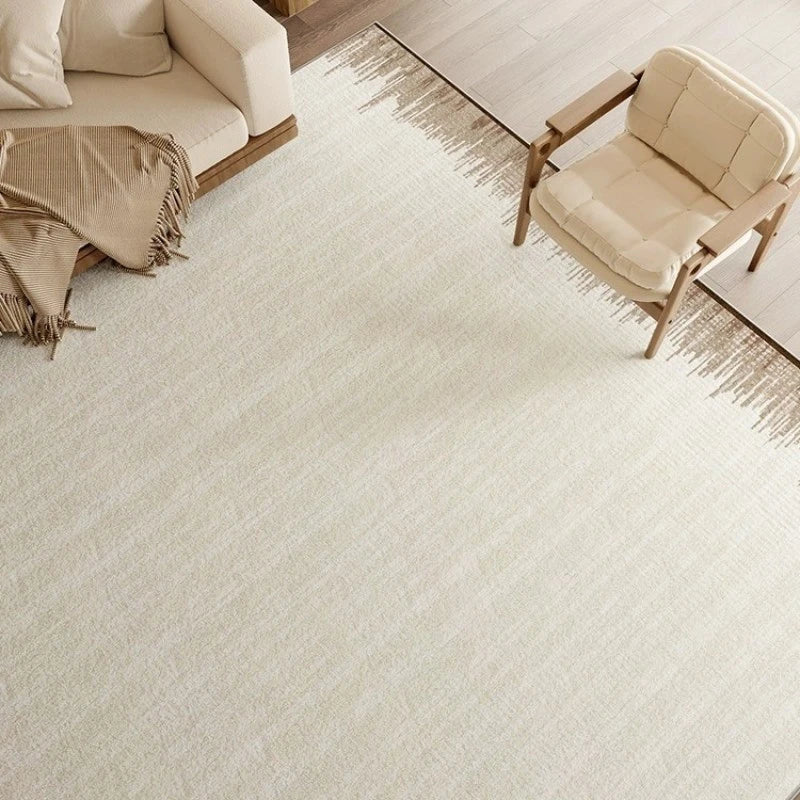 Selah UltraGuard Comfort Plush Geometric Velvet Area Rug - Soft Non-Slip Living Room Rug for Bedroom, Nursery & Home Decor