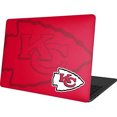 Officially Licensed NFL Kansas City Chiefs Double Vision Laptop Skin Decal for MacBook Pro 13-inch (2020) | Protective Vinyl Sticker Cover | Perfect for Work, School & Travel