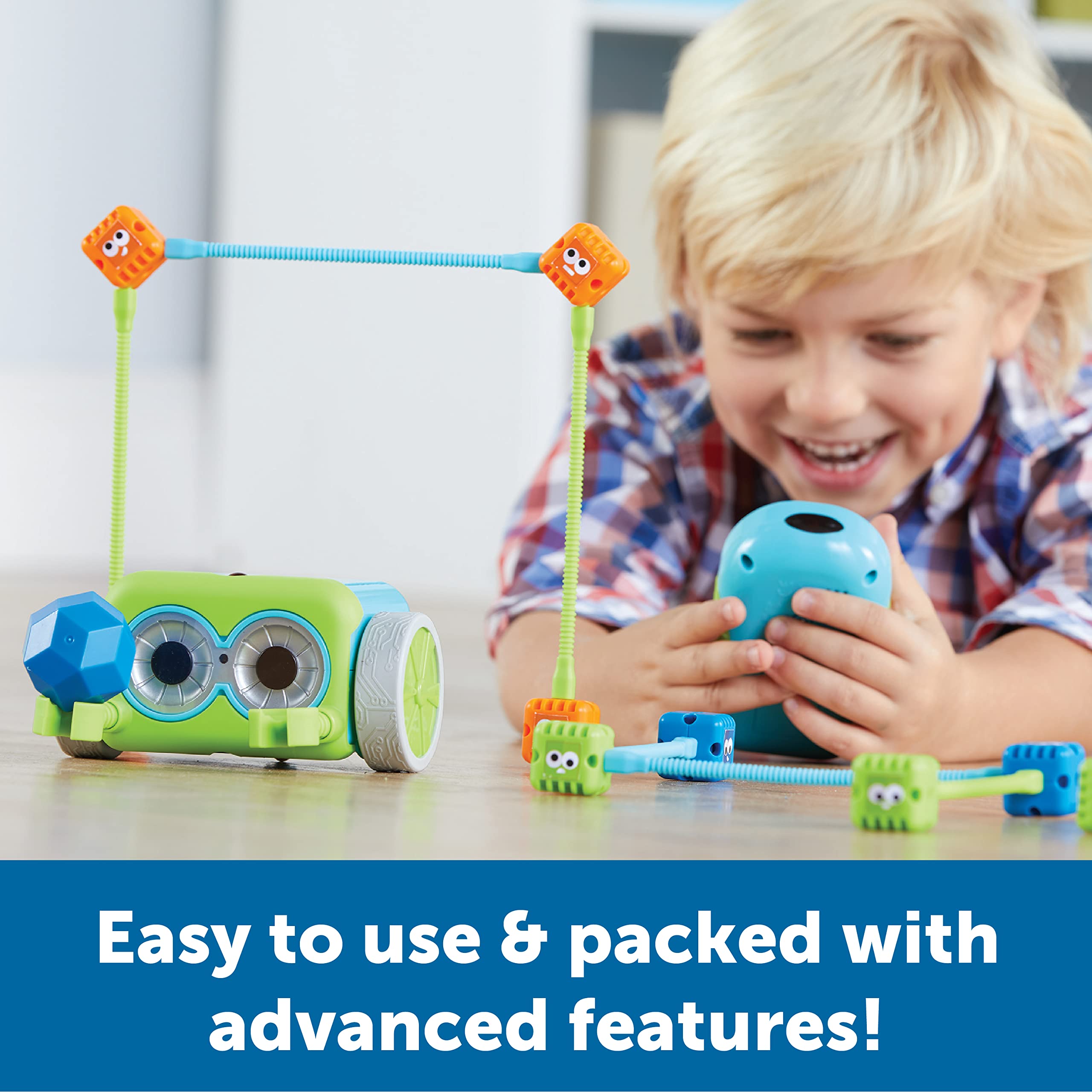 Learning Resources Botley The Coding Robot Activity Set - 77 Pieces, STEM Educational Toy for Kids Ages 5+, Screen-Free Programming Robot for Beginners, Fun Coding Games for Children | Perfect for Homeschooling & Classroom STEM Activities
